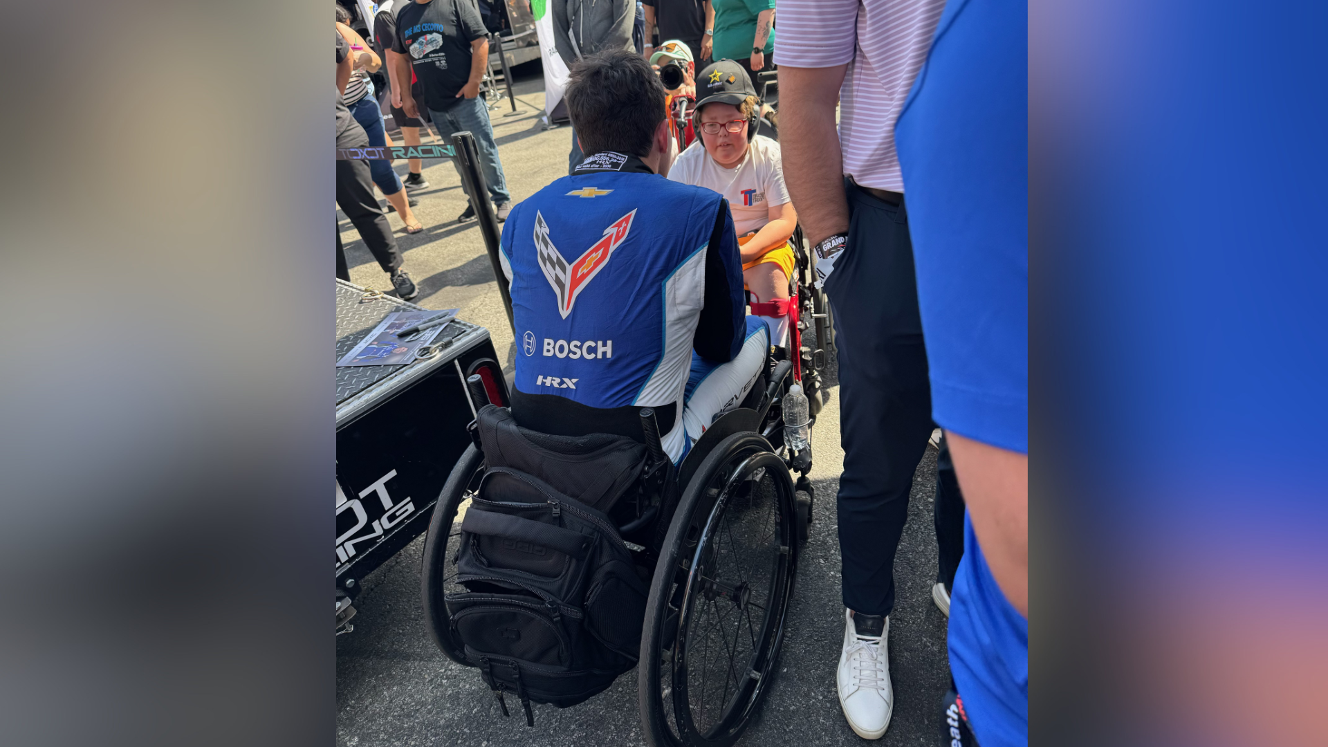 Local financial firm Wealthspire sponsors racing team with driver who doesn't let adversity stop him