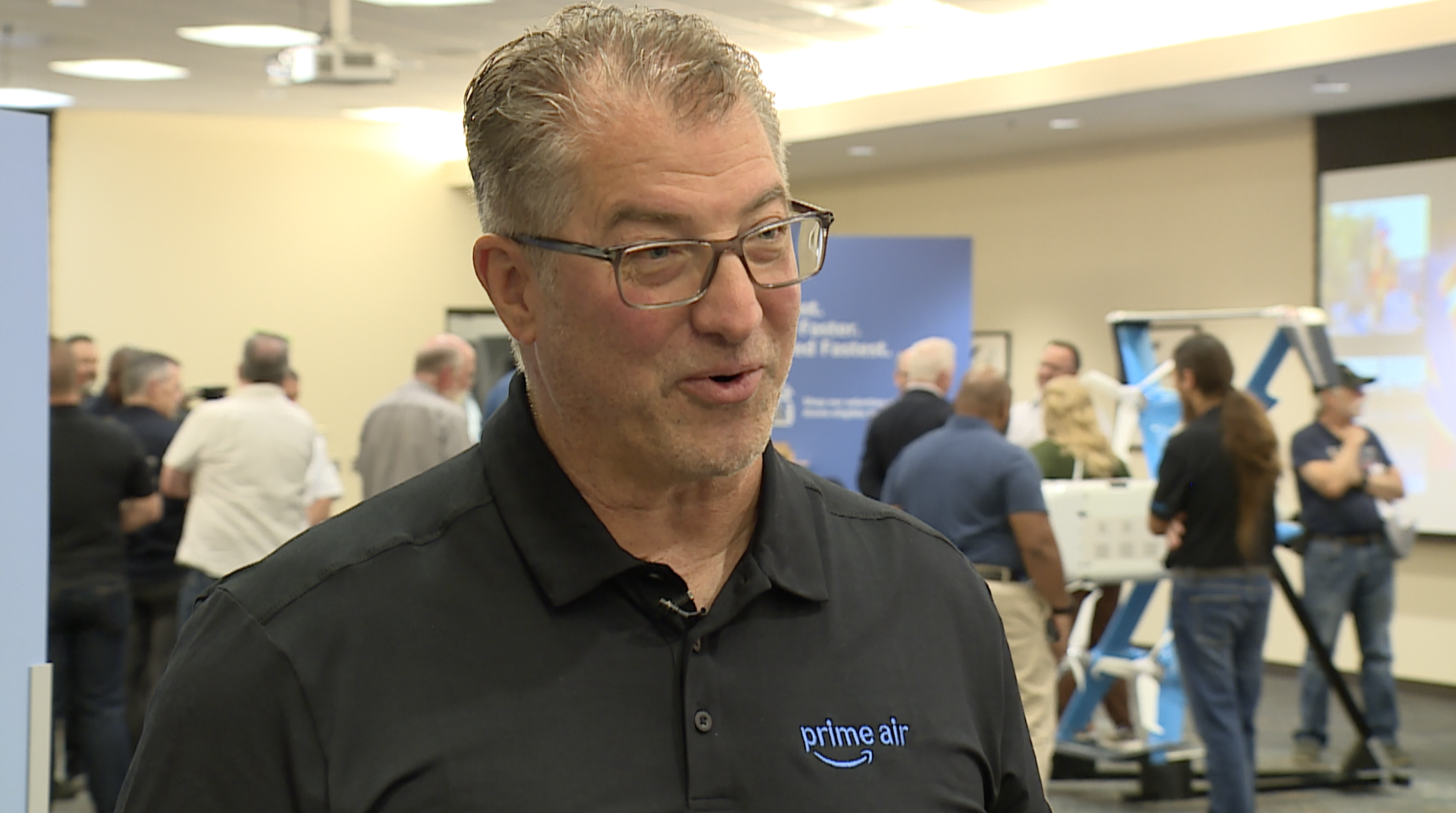 Chris Preston, Director of commercial operations for Amazon Prime Air 