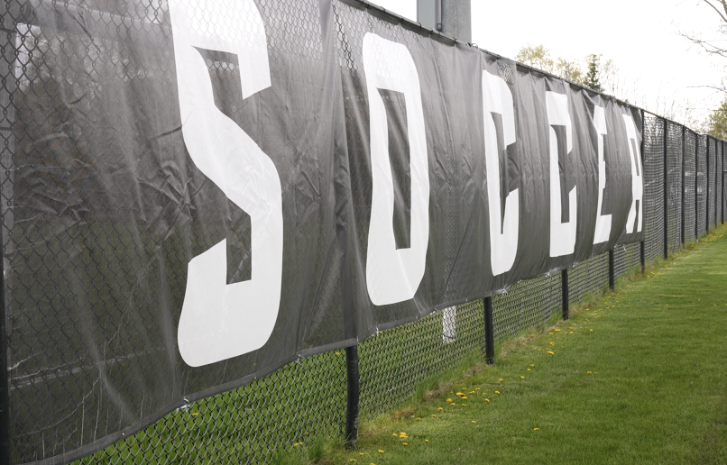 Soccer Sign Okemos High School