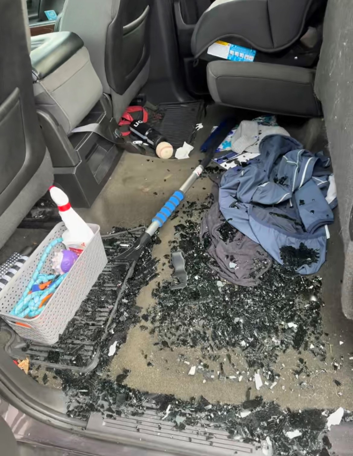 window busted