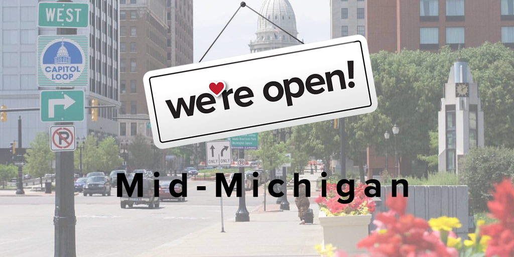 We're Open