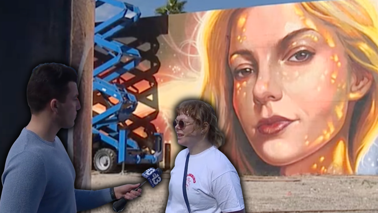 Elon Musk-funded mural honoring Ukrainian refugee murder victim sparks debate in downtown Las Vegas