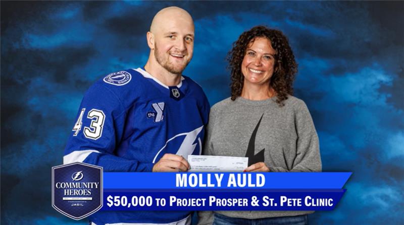 Tampa Bay Lightning Community Hero: Molly Auld  
