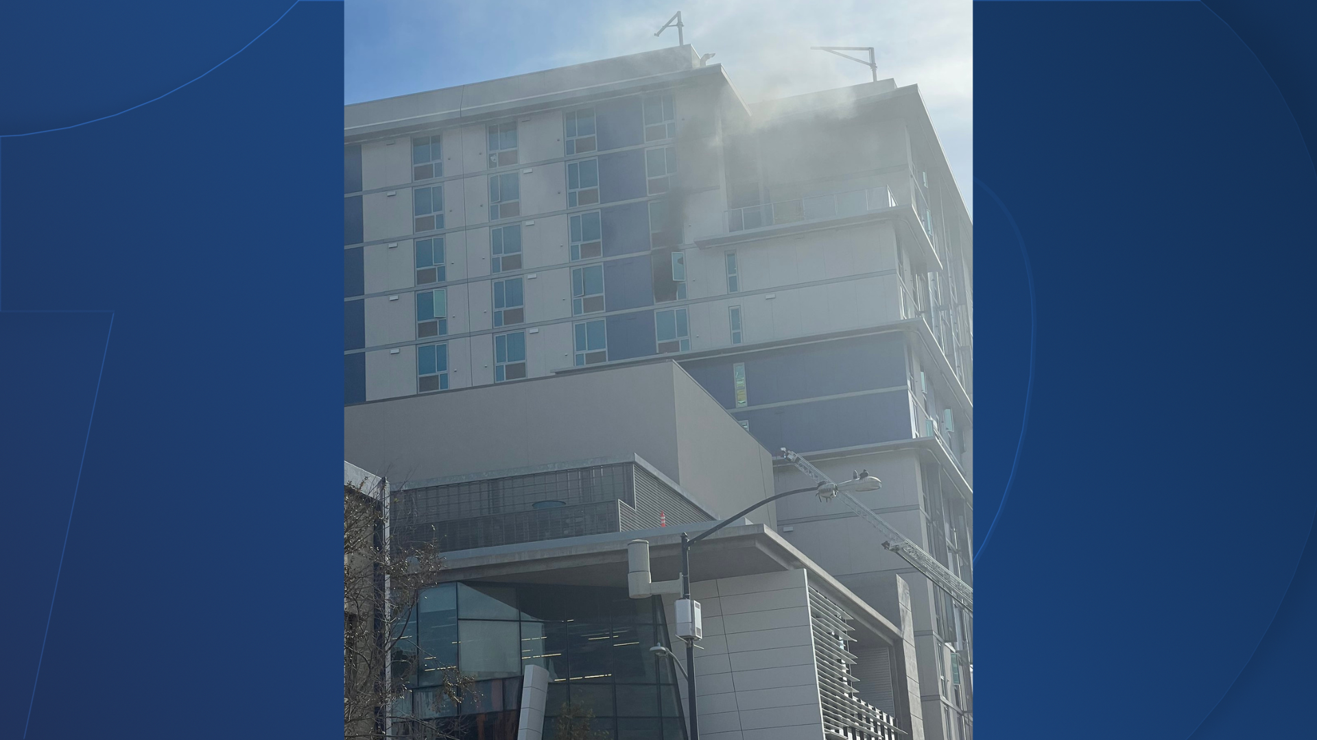 Imperial Ave. fire high rise east village