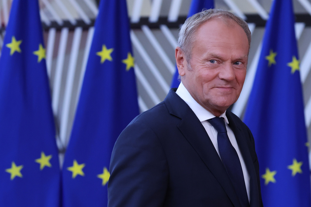 FILE - Poland's Prime Minister Donald Tusk.