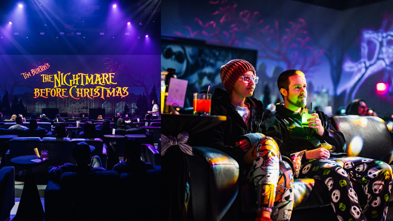 The Nightmare Before Christmas immersive experience 