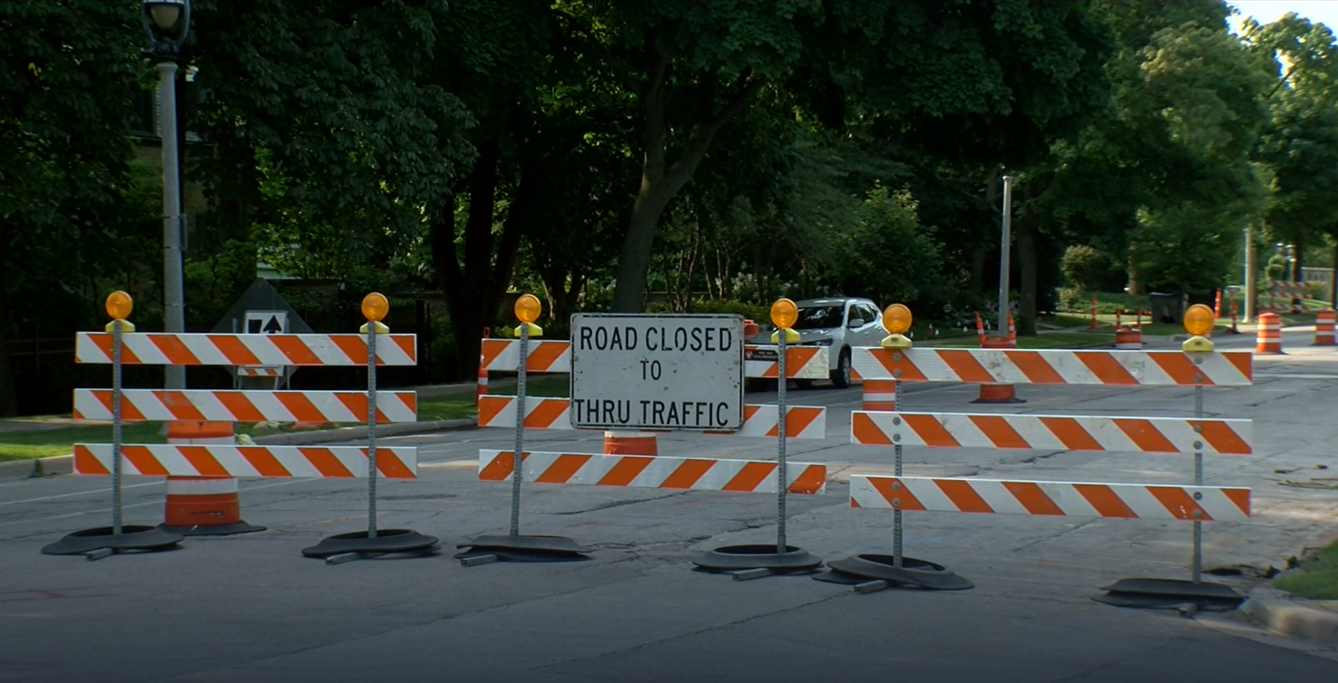 Lake Dr. construction  