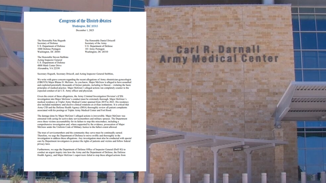 Blaine McGraw Hawaii investigation letter