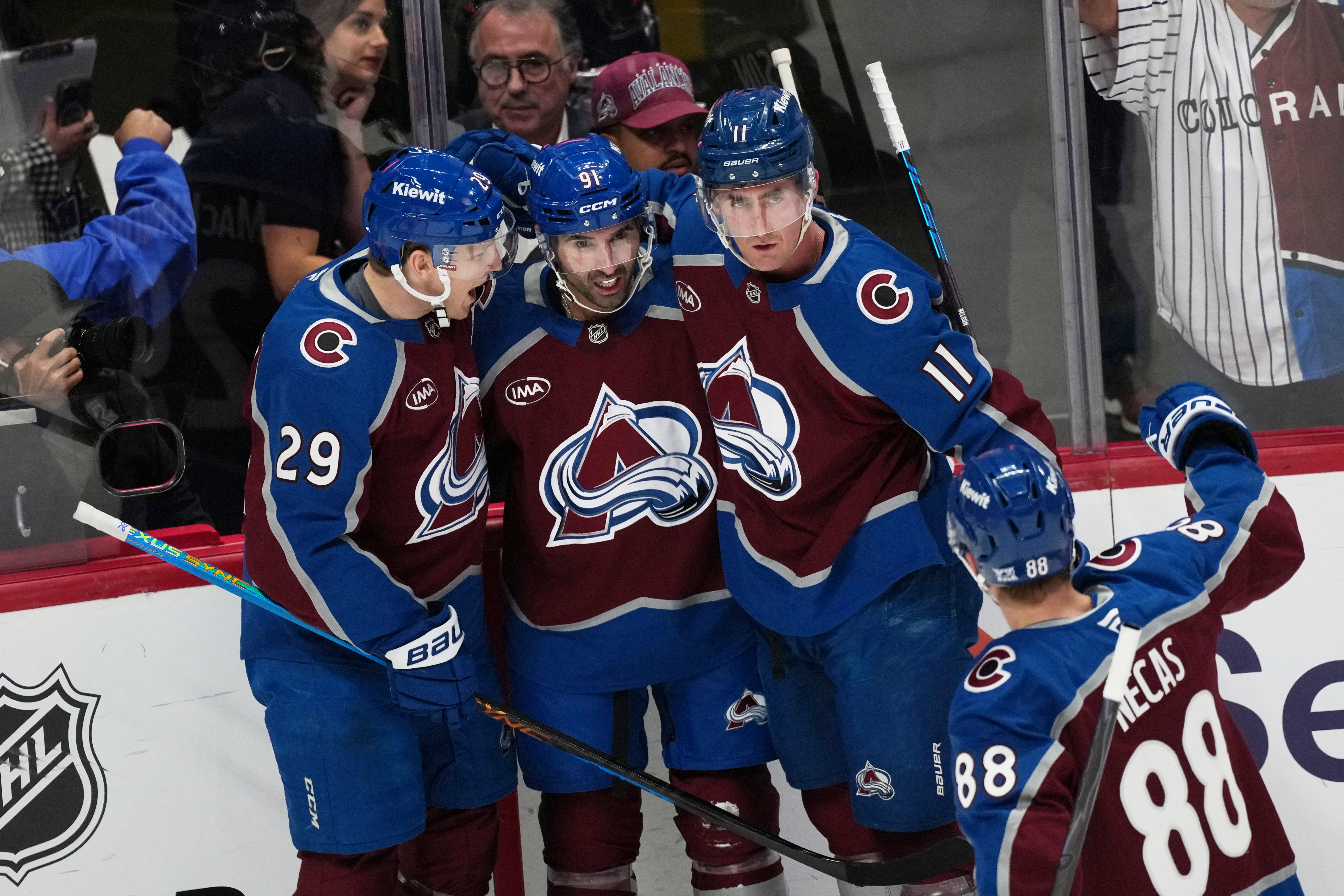 Flames Avalanche Hockey