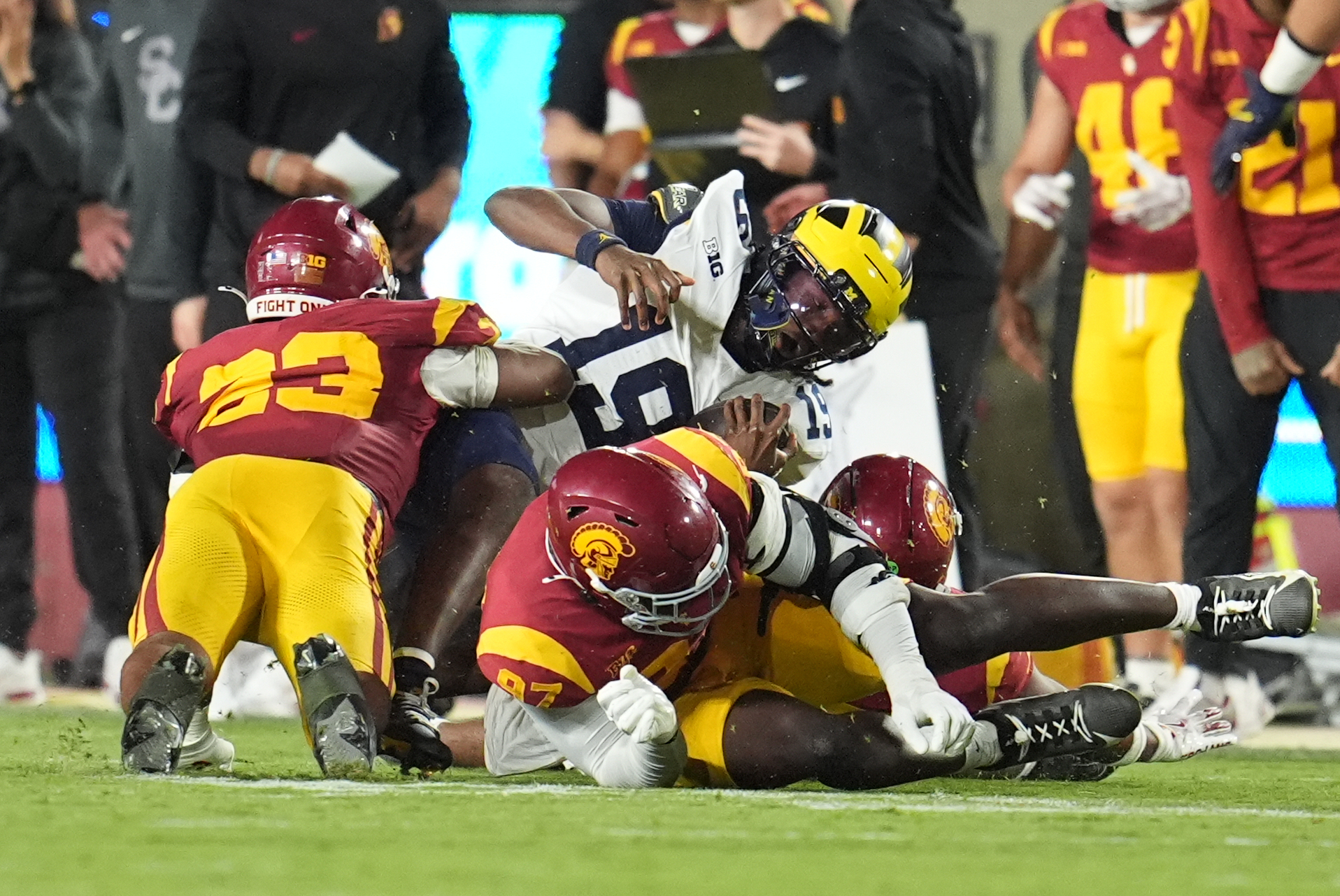 Michigan USC Football