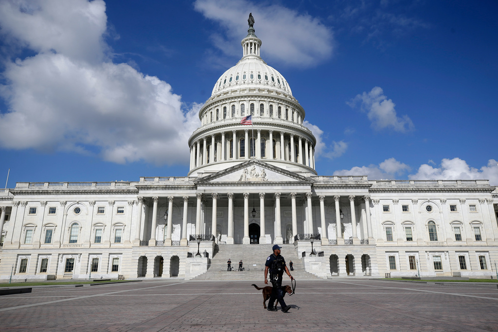 The U.S. Capitol building.