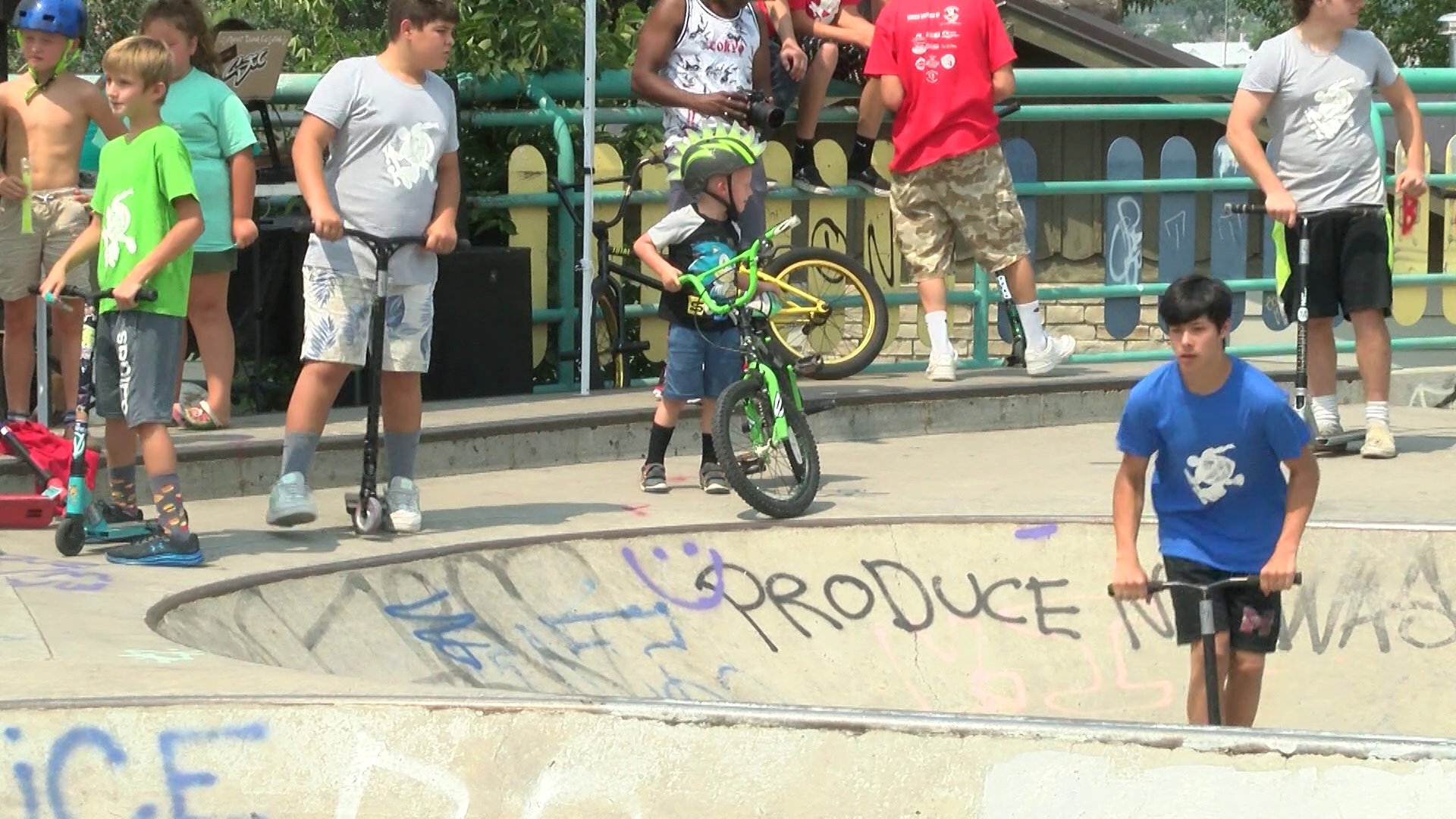 Skate Park Jam held at Riverside Railyard