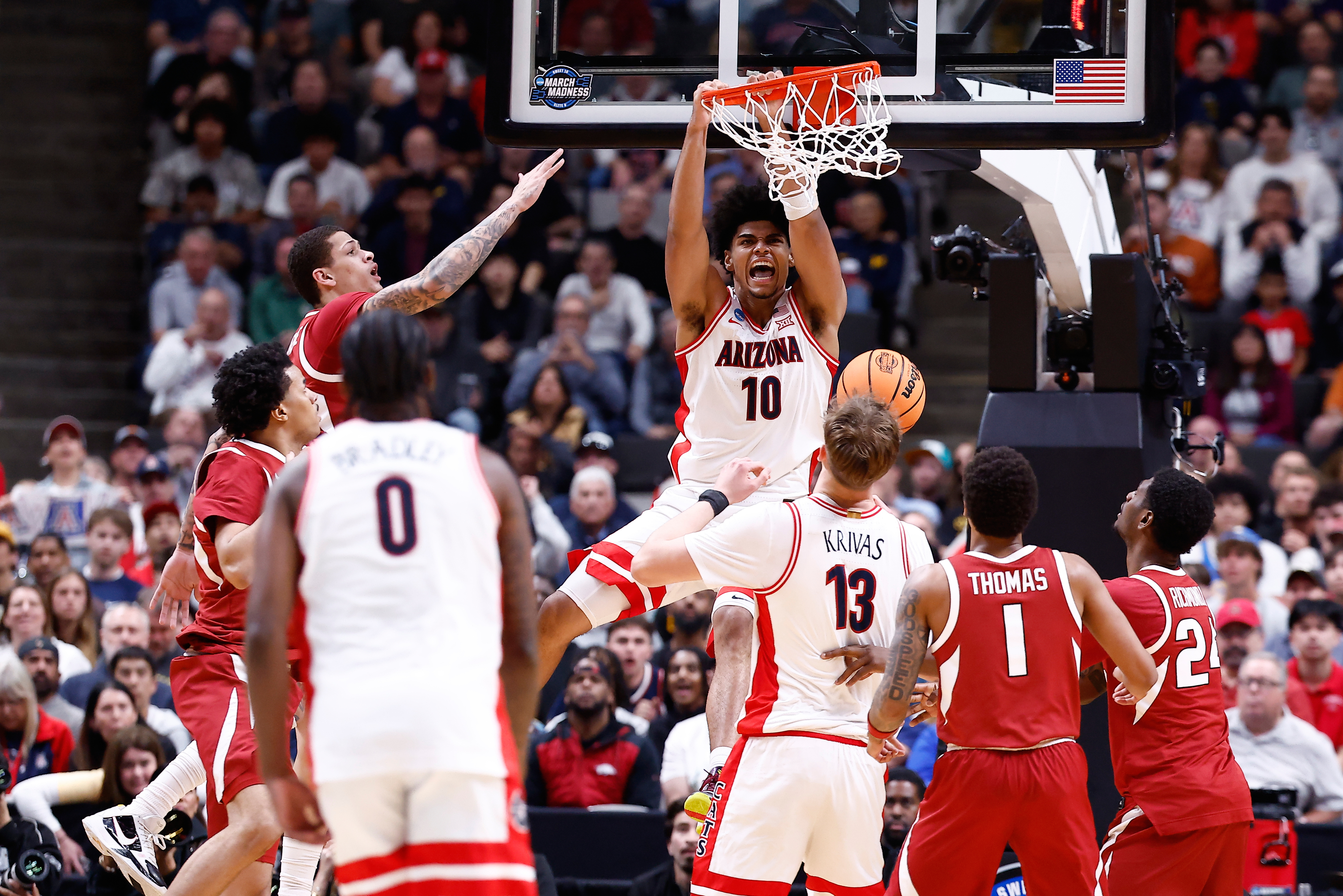 NCAA Arkansas Arizona Basketball