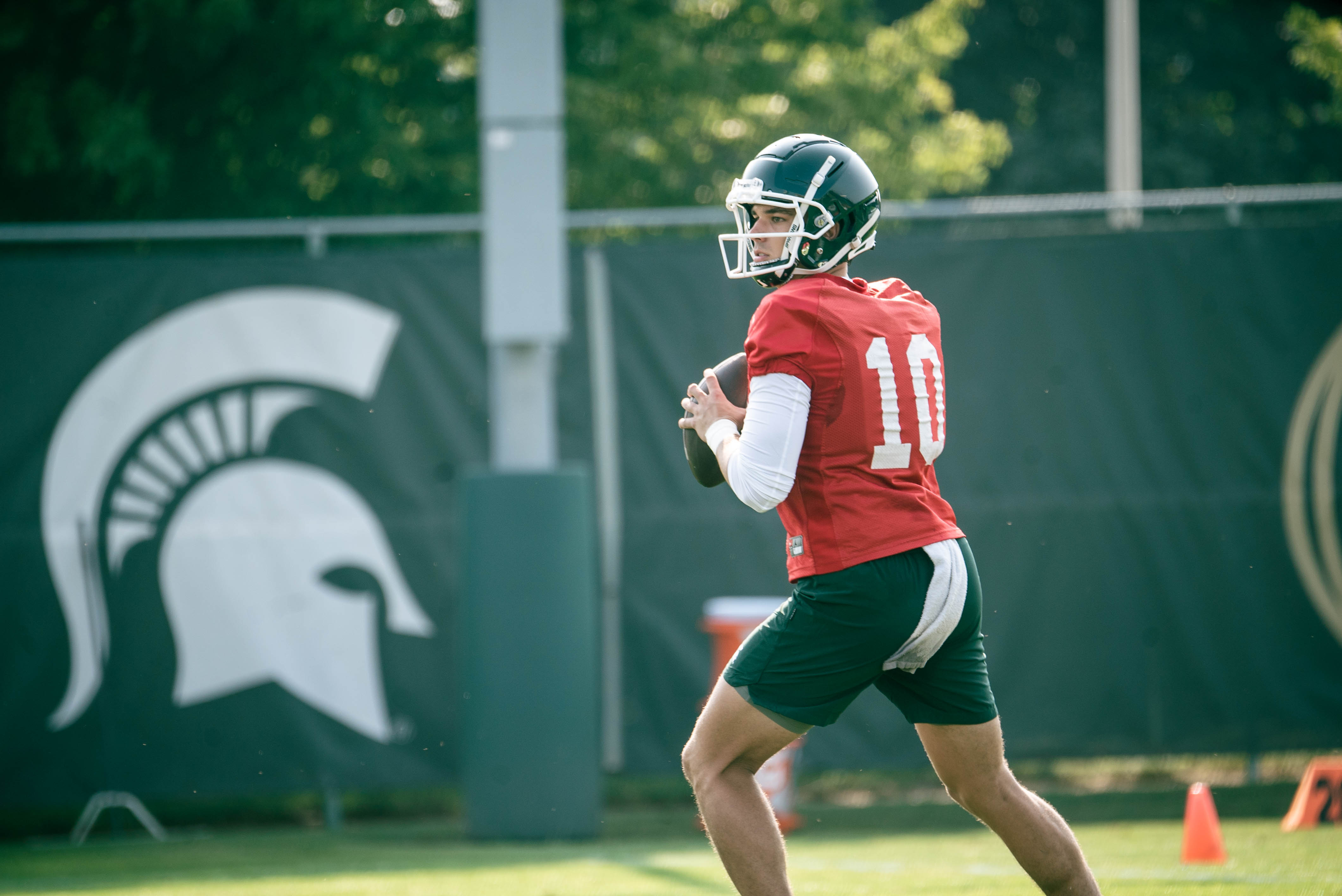  Payton Thorne MSU Michigan State