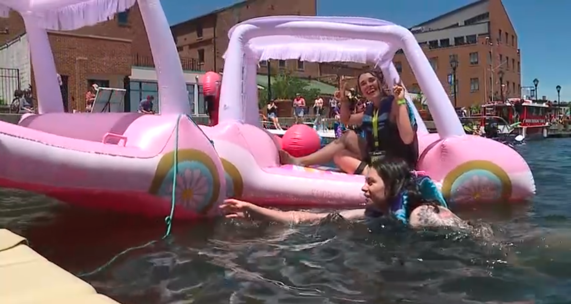 Harbor Splash returns to Baltimore's Inner Harbor in new pop-up format after two sold-out years
