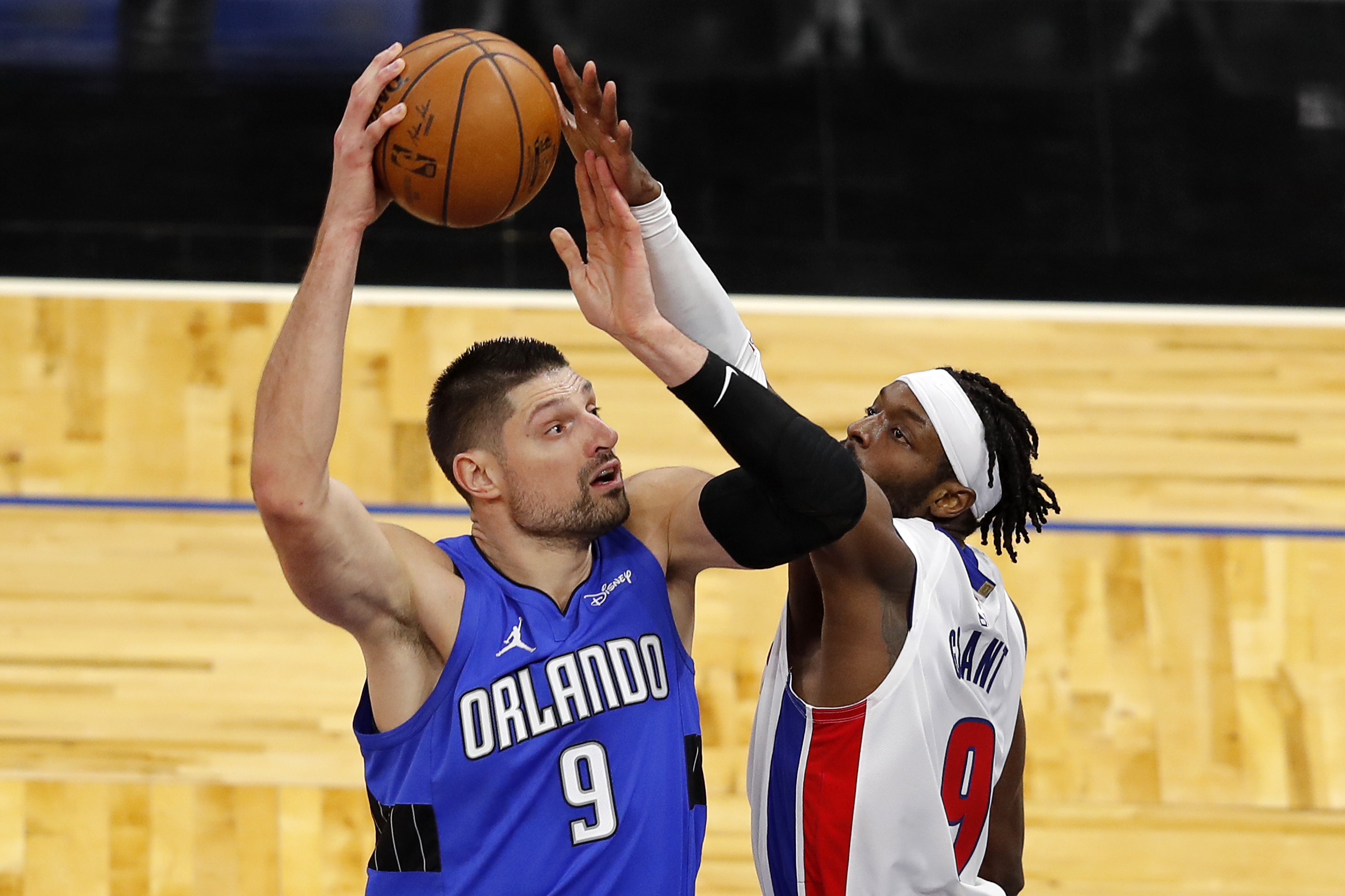Nikola Vucevic Pistons Magic Basketball