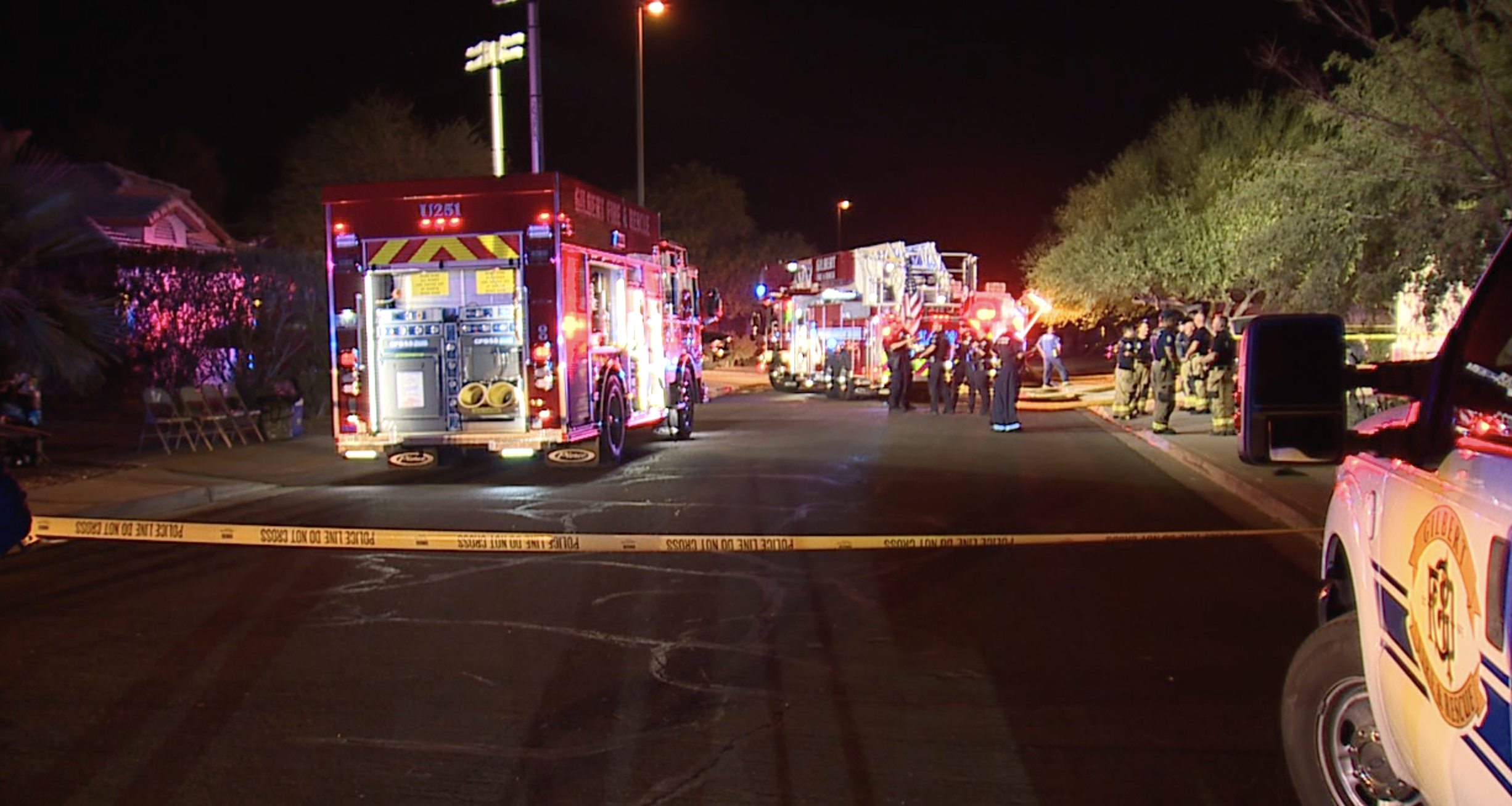 Gilbert stabbing arson