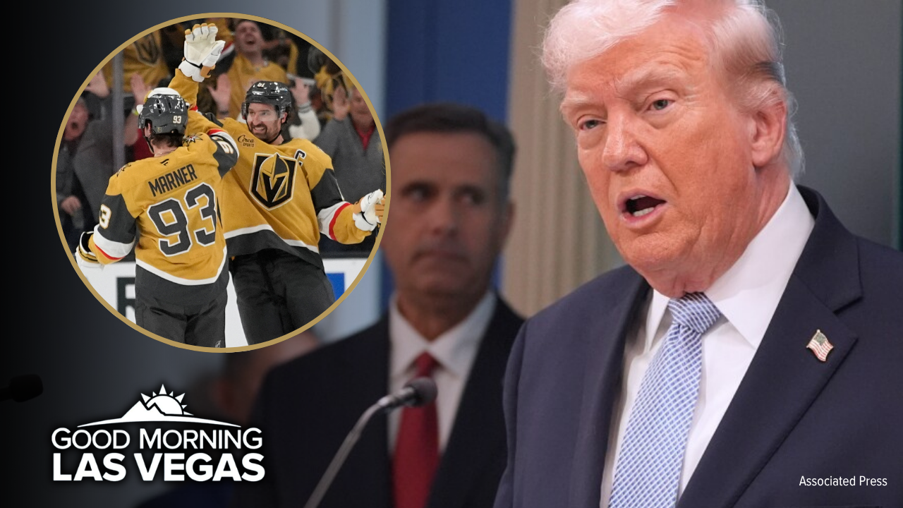 Good Morning, Las Vegas: Donald Trump in town, VGK tops Pacific Division