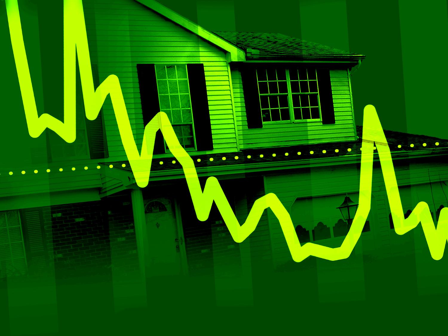 Housing market down AP