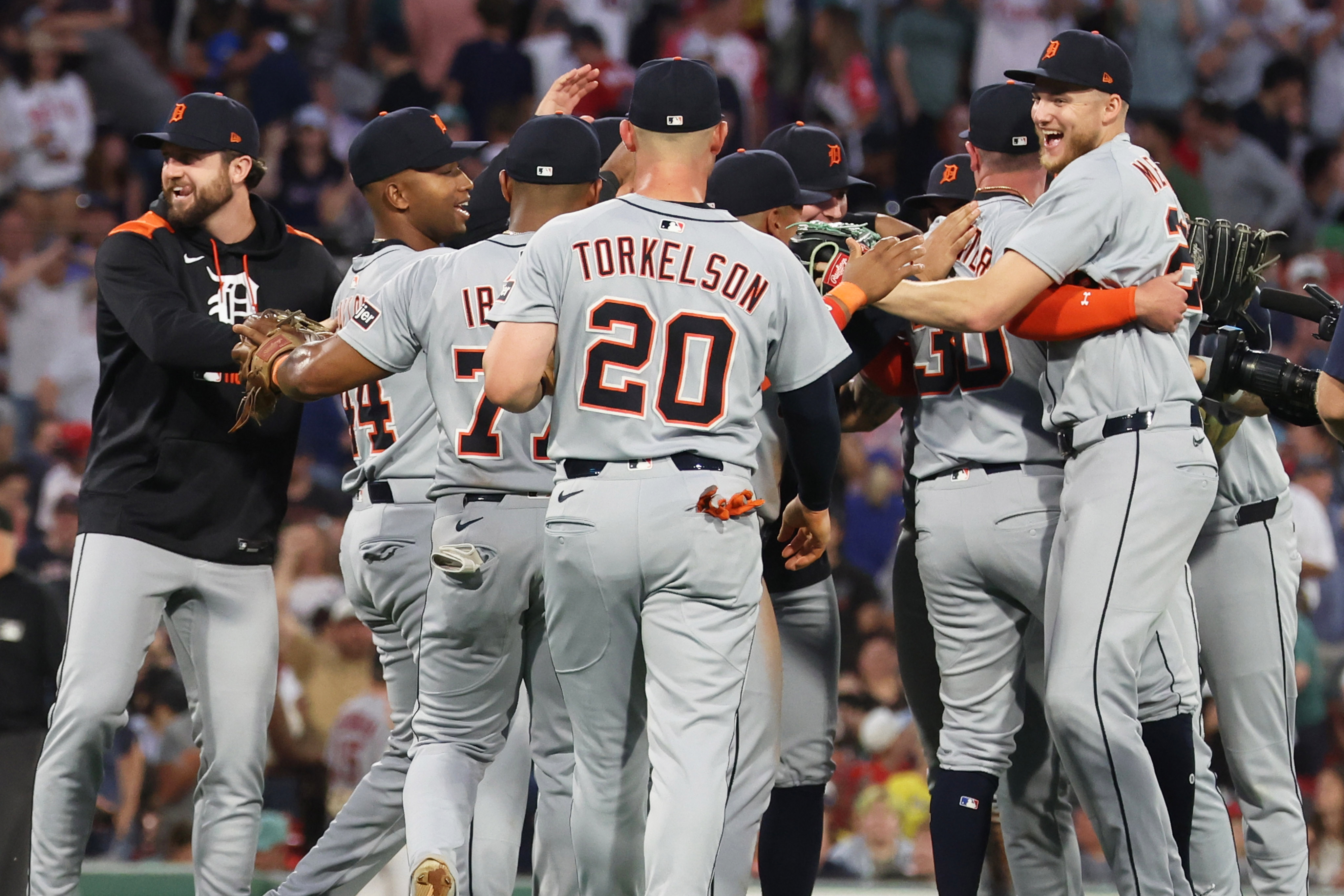 Tigers Red Sox Baseball