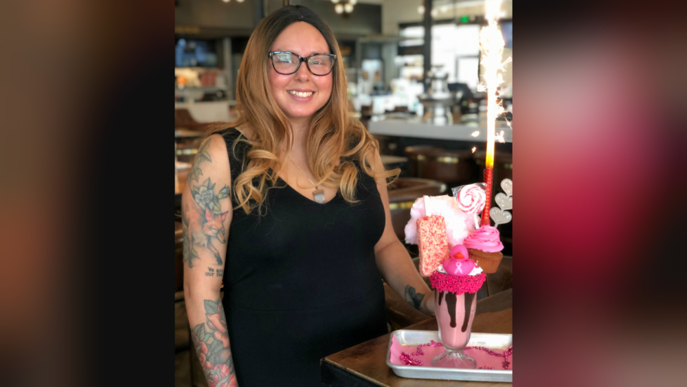 Julie Curry with Bake'n Babes Freak Shake