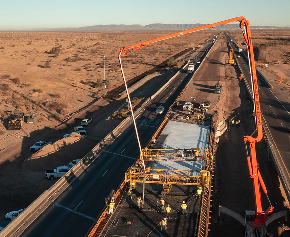 Wild Horse Pass construction