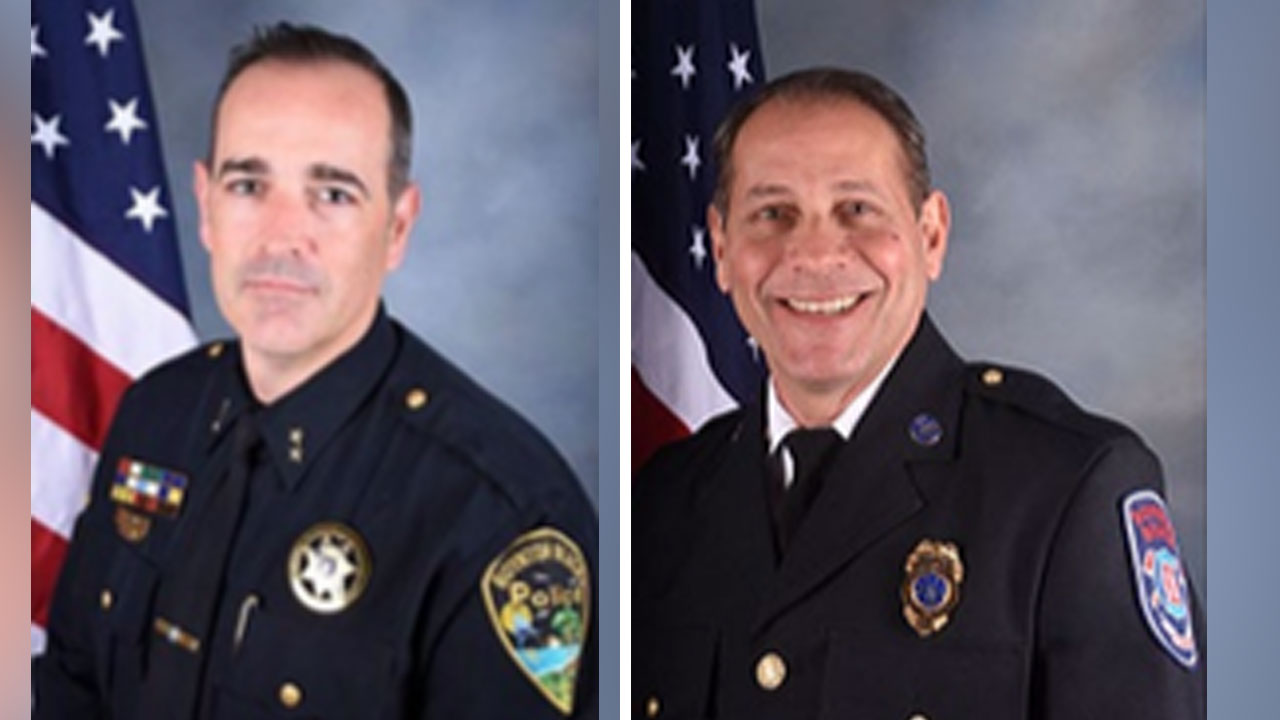 Chief Joseph DeGiulio, Chief Hugh Bruder 