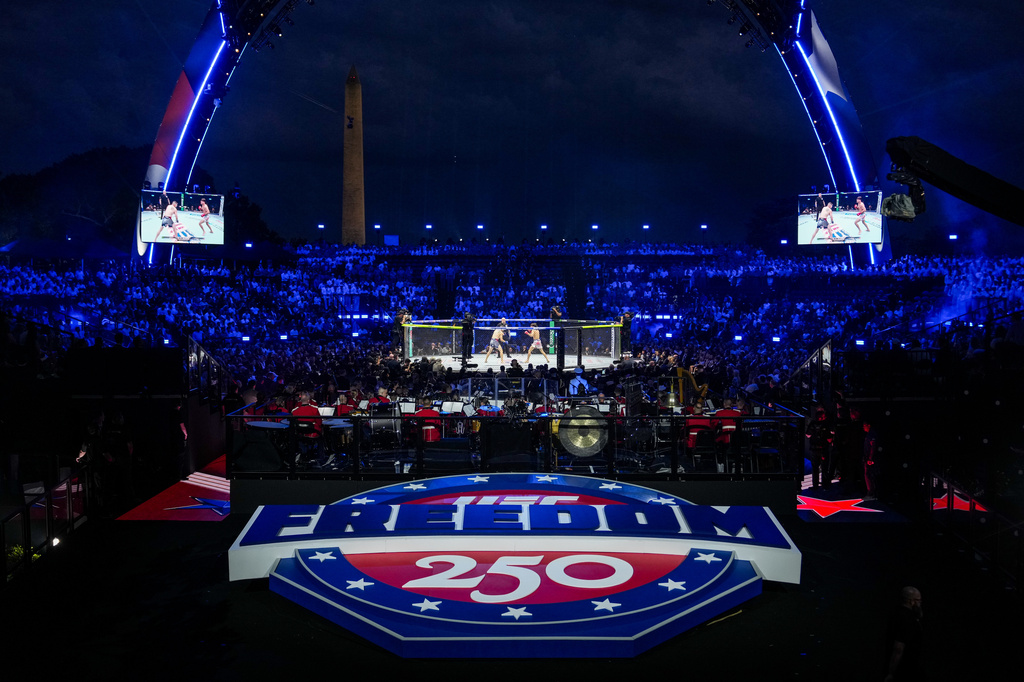 UFC Freedom 250 Trump