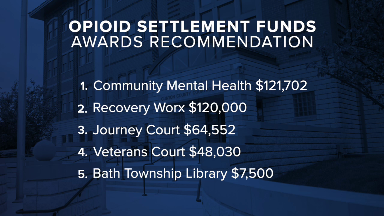 The organizations recommended to receive settlement funds