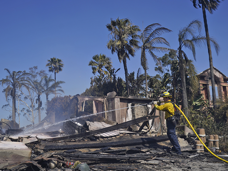 California Wildfires laguna niguel coastal fire
