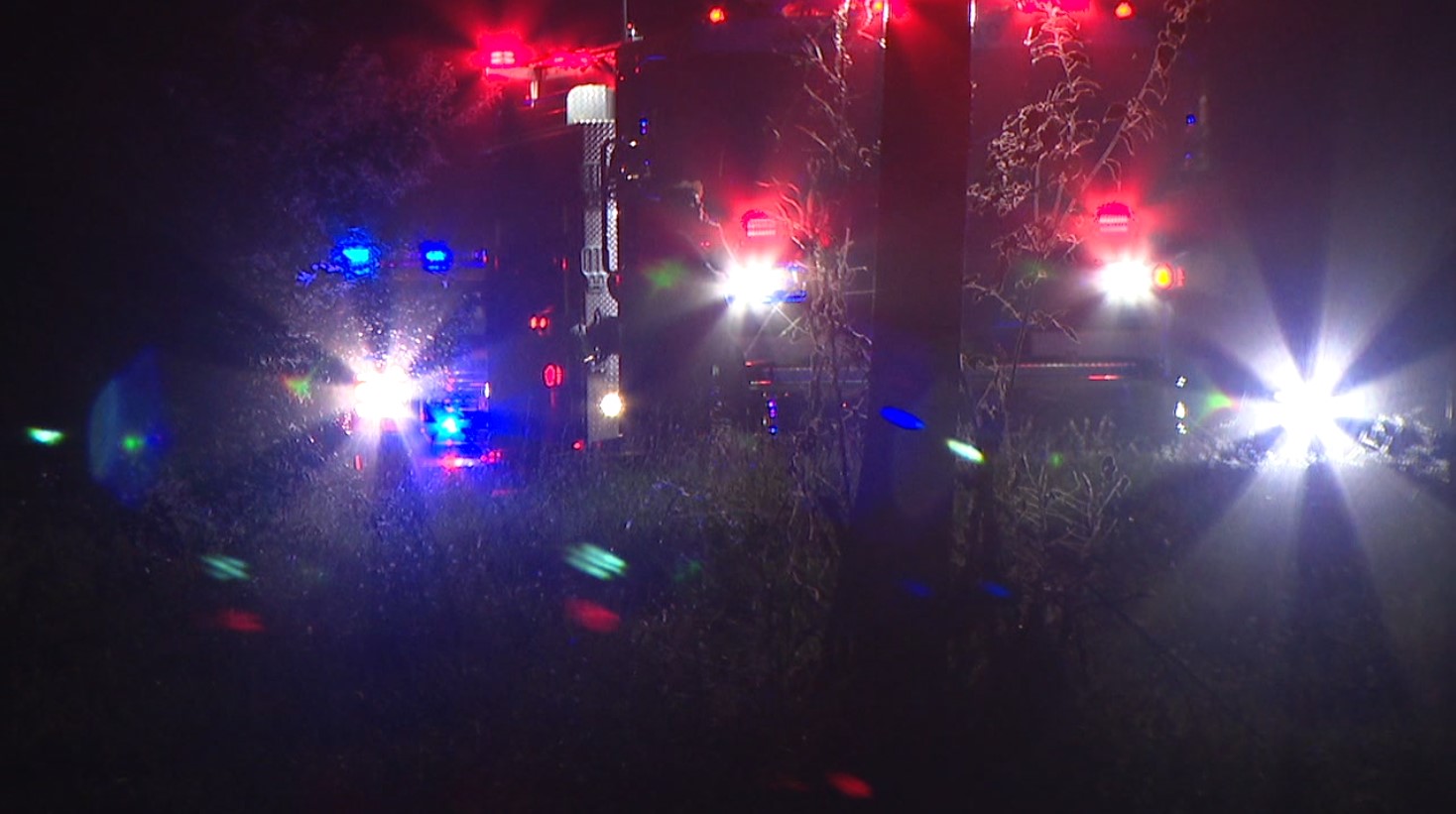 Batavia motorcycle crash scene