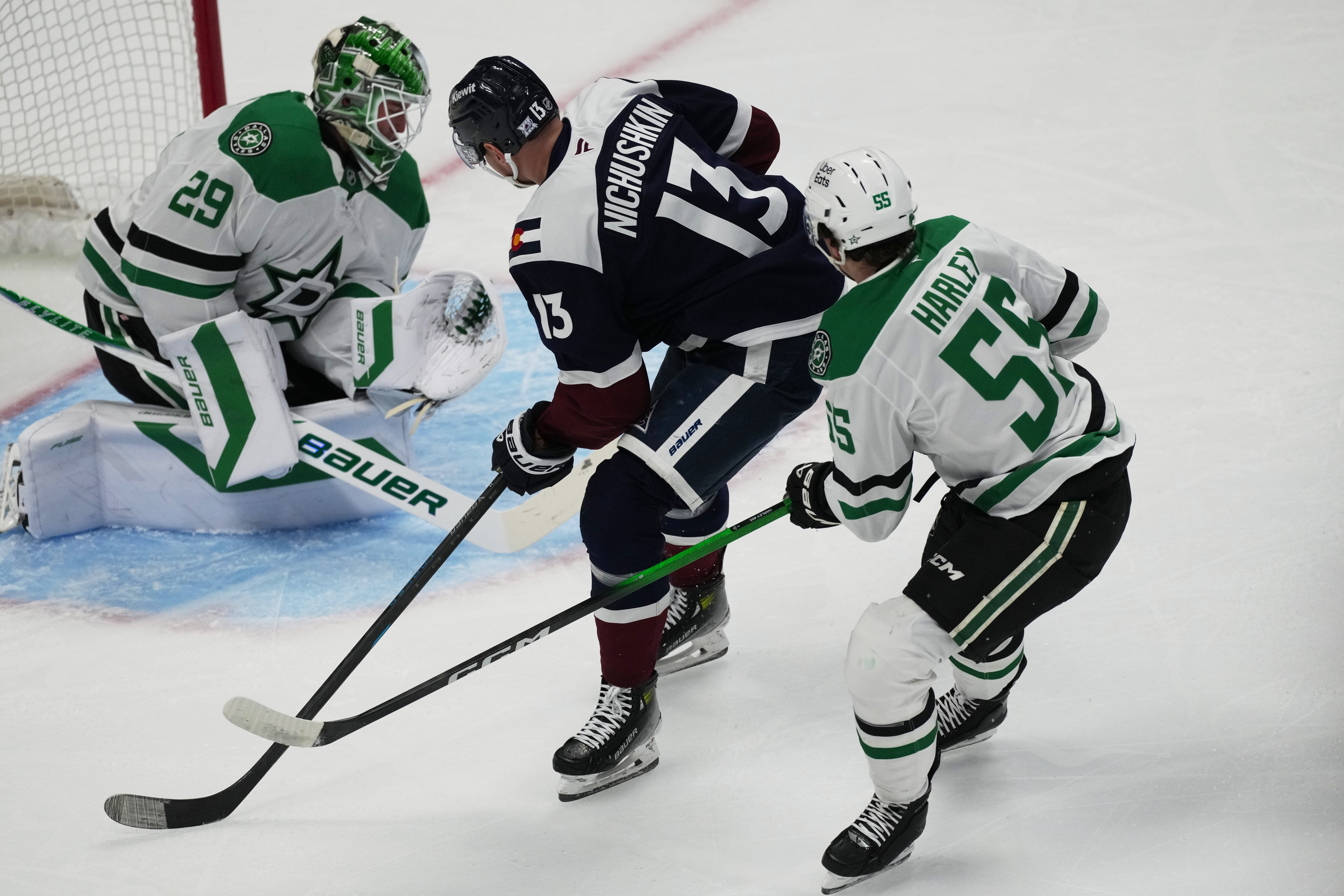 Valeri Nichushkin, Thomas Harley, Jake Oettinger