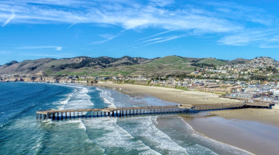 Pismo Beach from the air