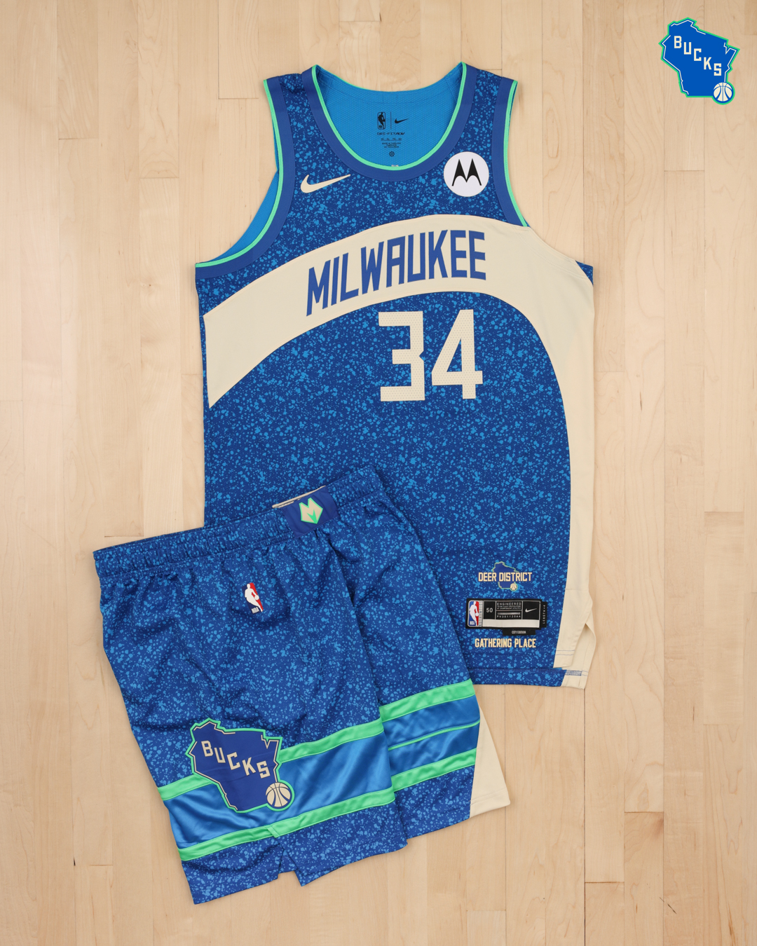 Bucks City Edition Uniforms
