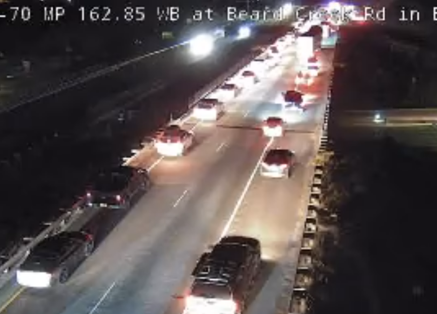 Westbound I-70 at Avon closed due to fire activity