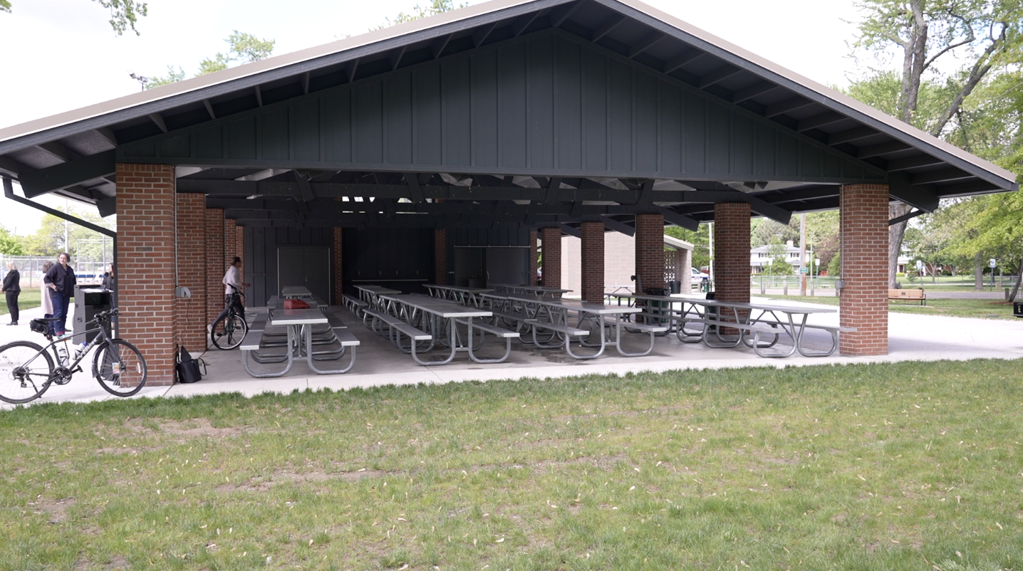 New pavilion at Patriarche Park