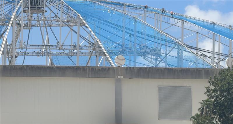 Tropicana Field repairs