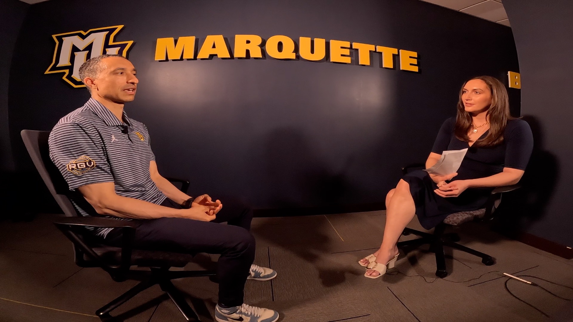 Shaka Smart and Karley Marotta