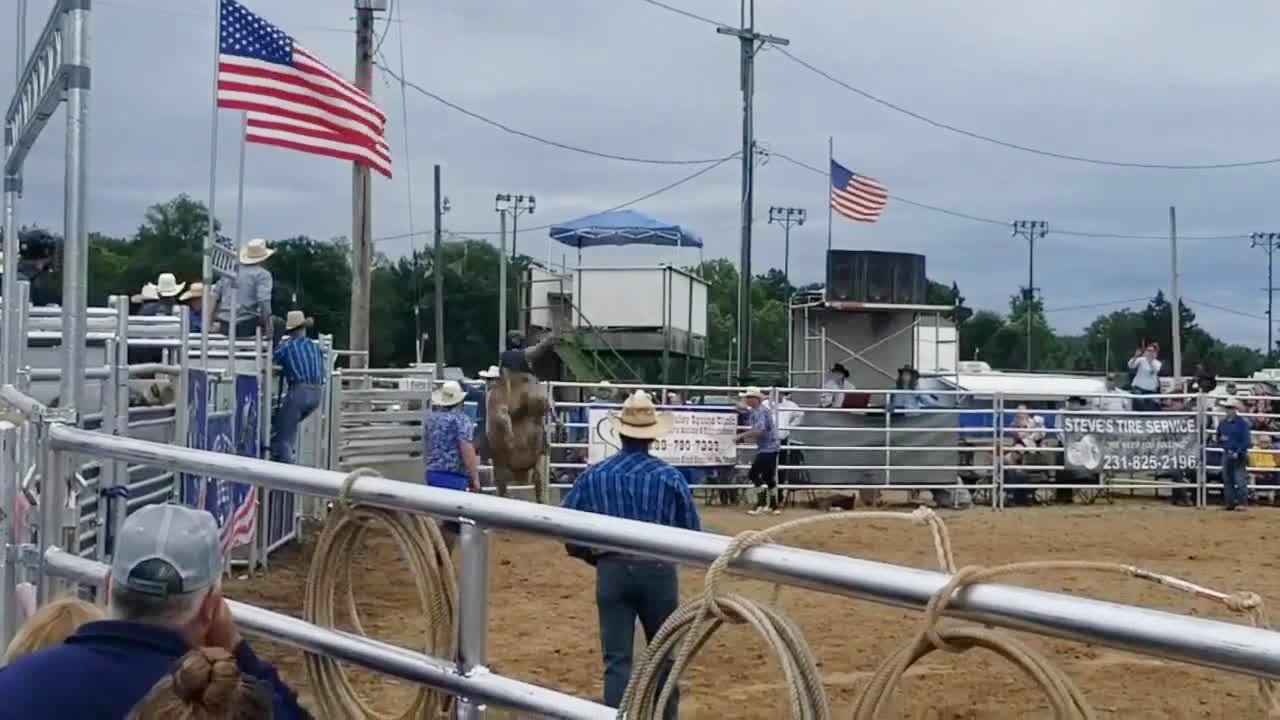 Rodeo at the Eaton County Fair