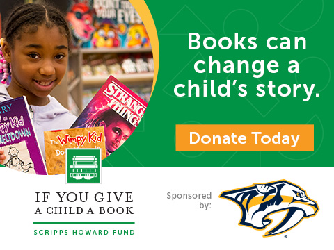 Give A Child a Book and your donation is tripled!