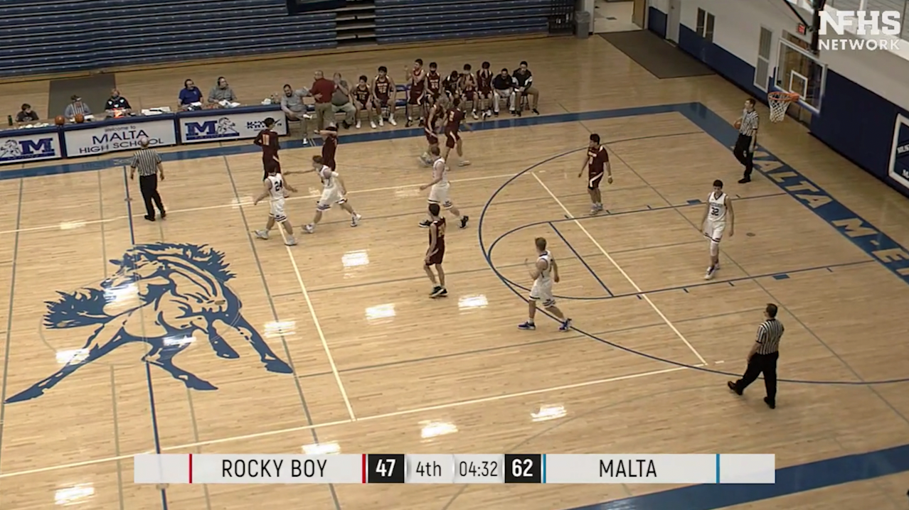 Rocky Boy-Malta boys basketball finish