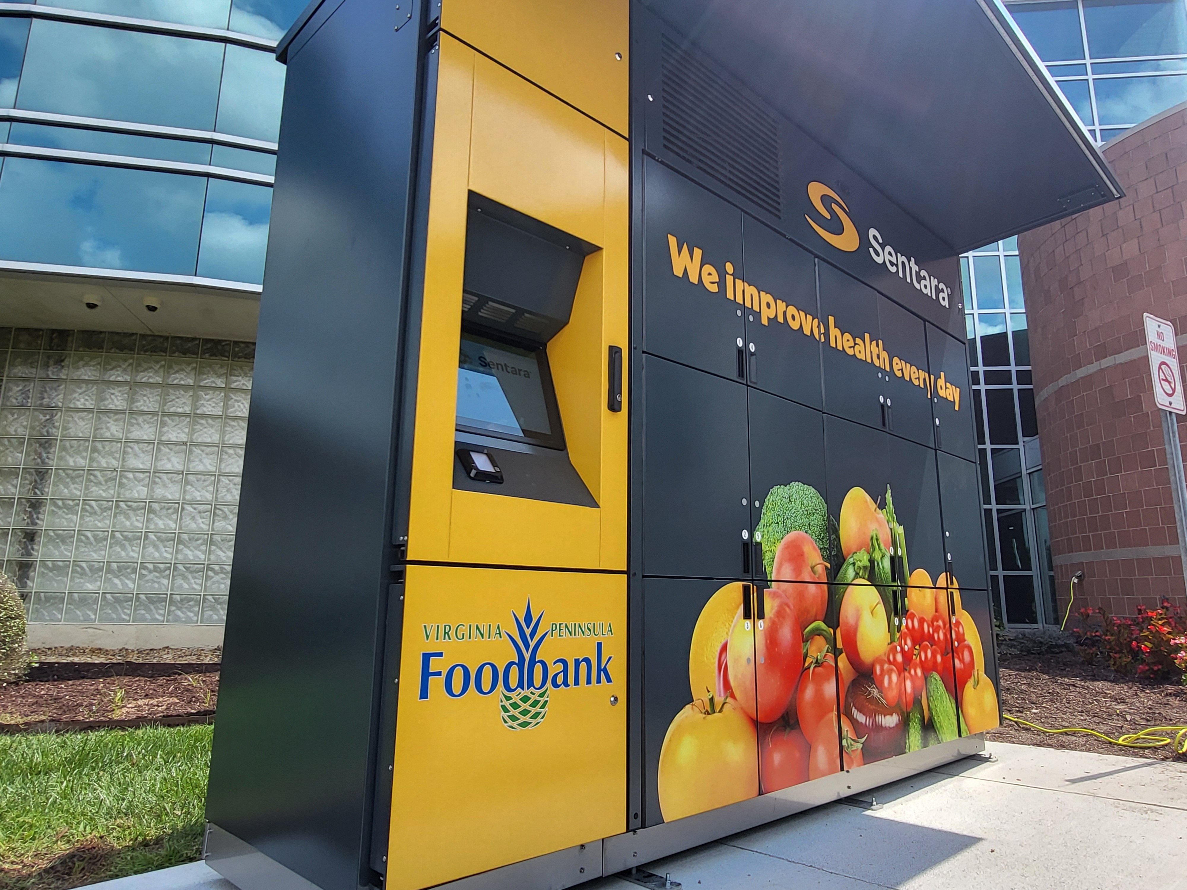 Sentara CarePlex food locker