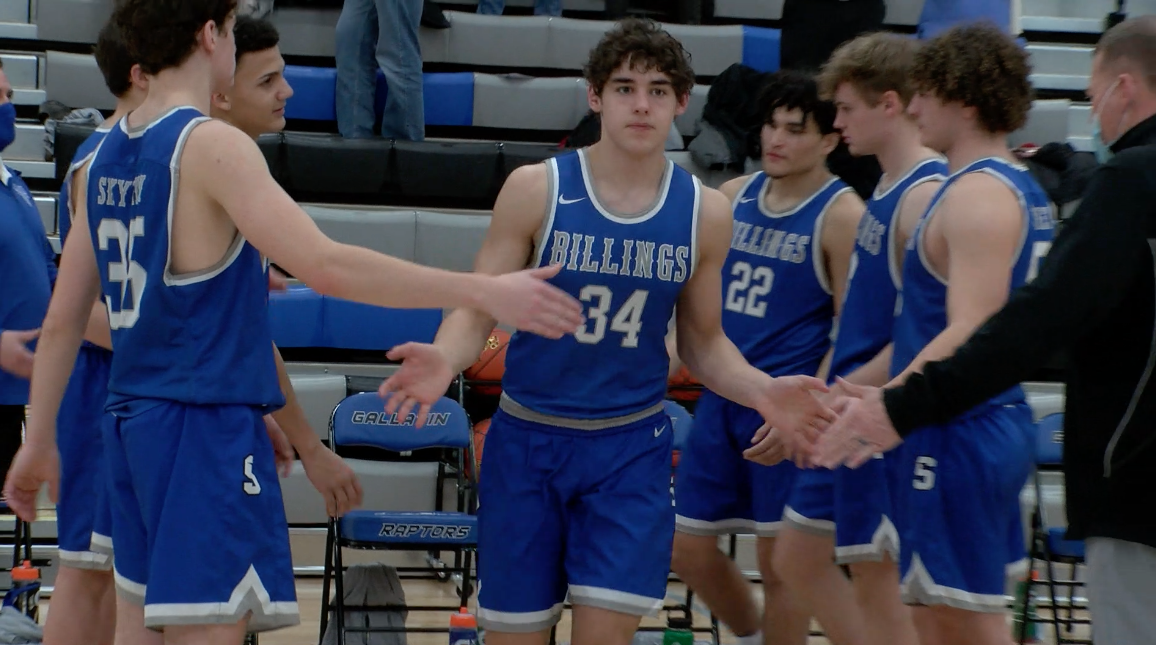 Skyview's Ky Kouba finishes with a team-high 25 points