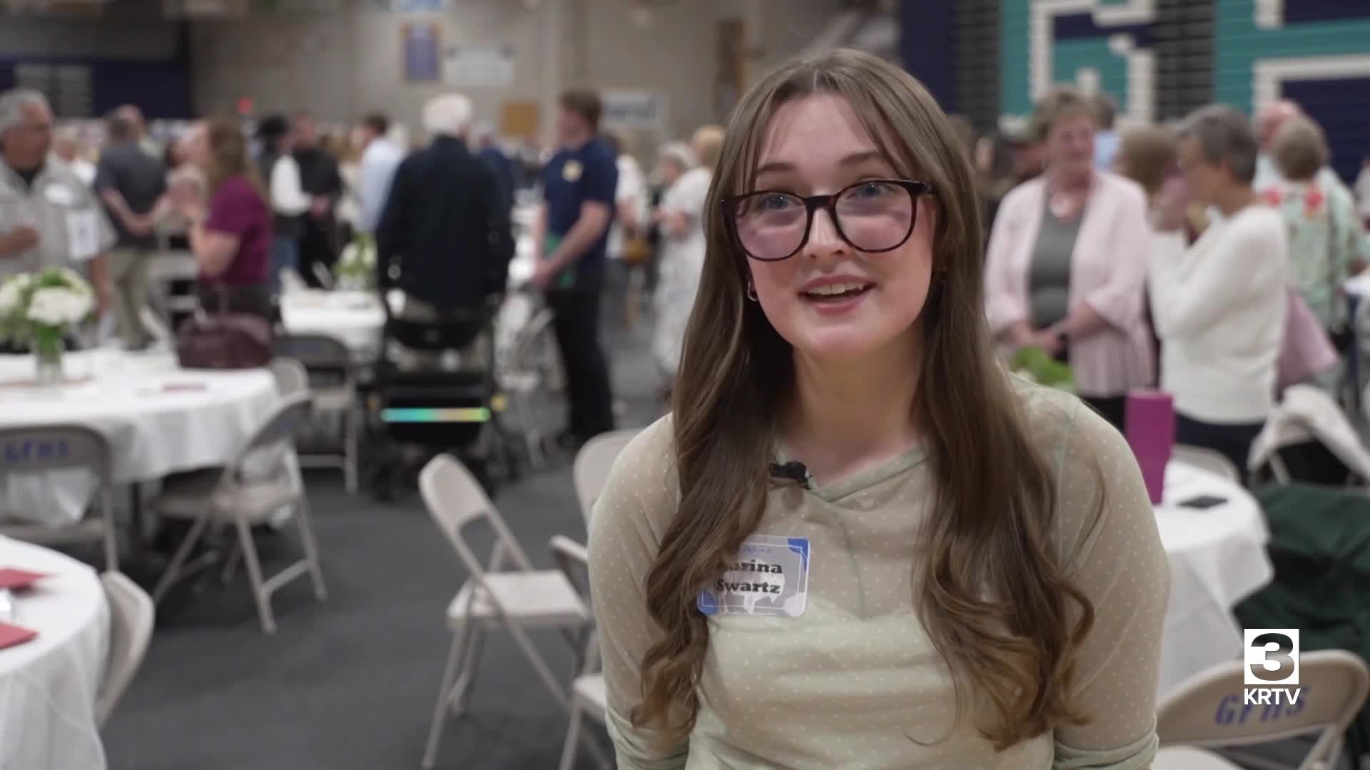 Great Falls High School senior Karina Swartz
