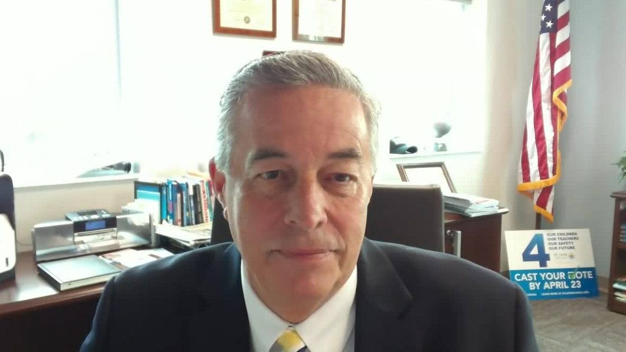 St. Lucie Public Schools Superintendent Wayne Gent speaks to WPTV on Jan. 20, 2022.jpg