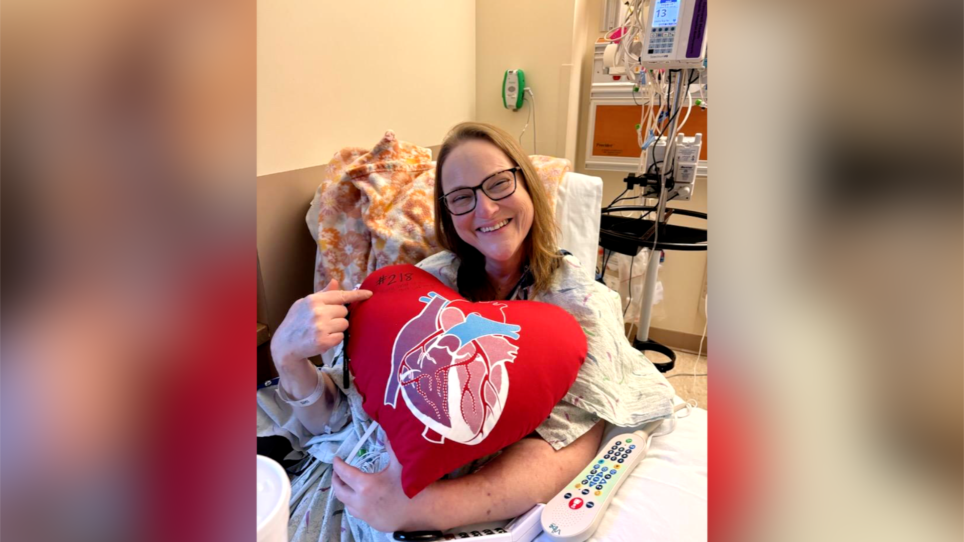'There's hope out there': Griffins superfan and heart transplant survivor scoring a second chance on life 
