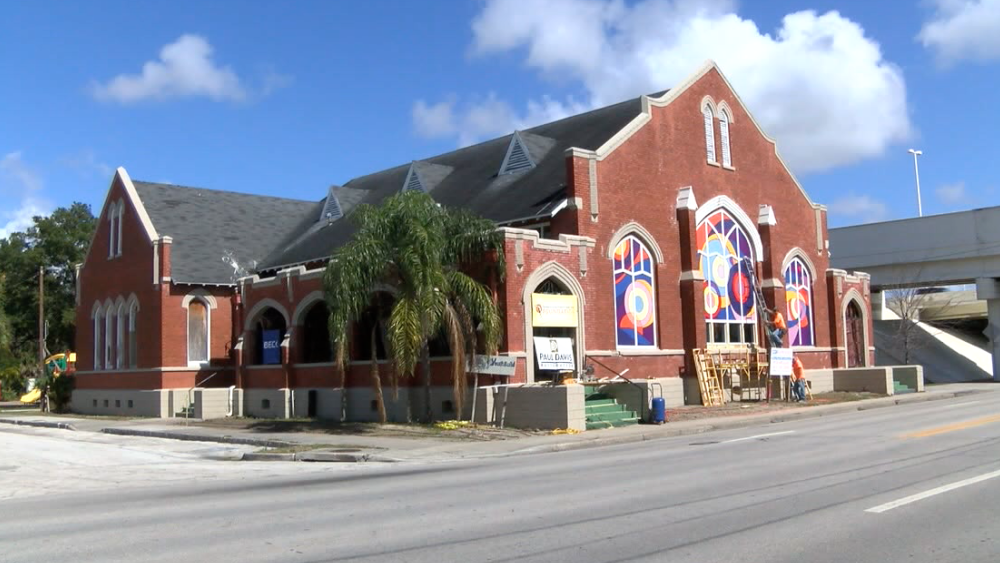 former Faith Temple Baptist Church in Tampa Heights
