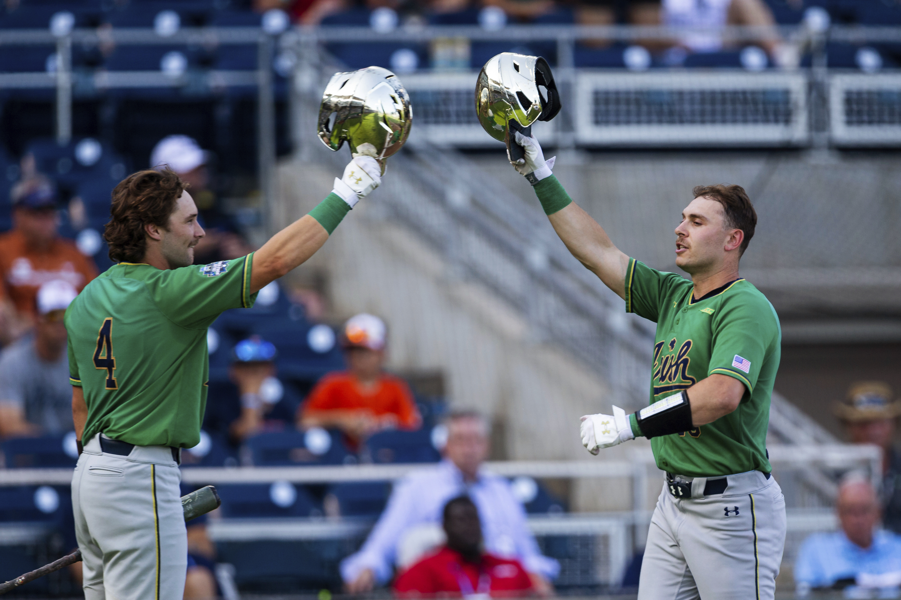 CWS Texas Notre Dame Baseball
