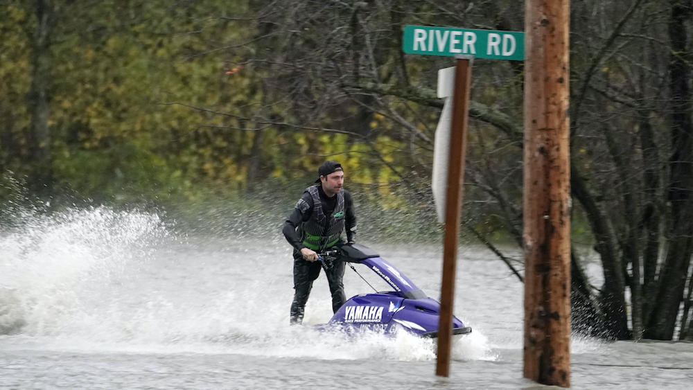 Northwest Storm Washington flooding