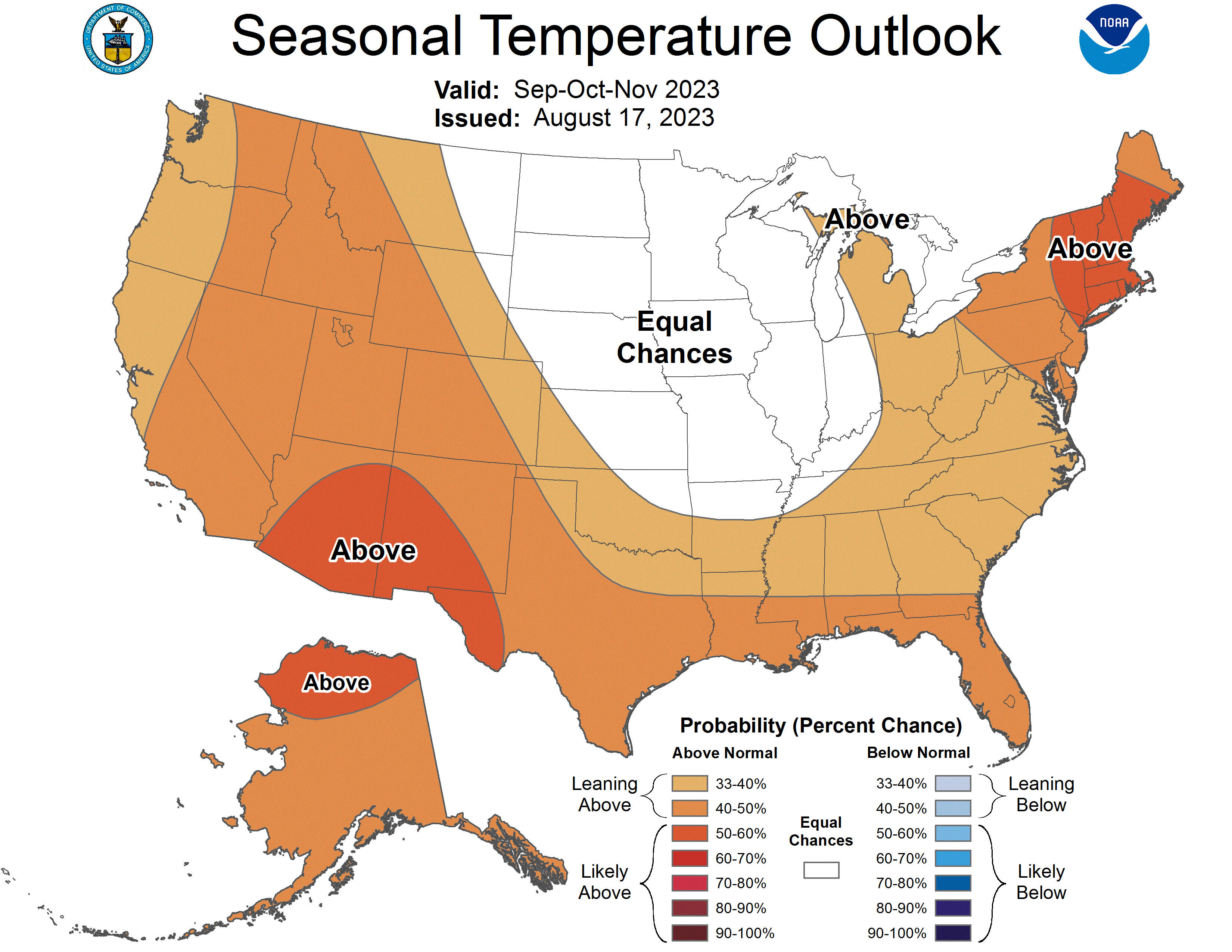 Seasonal Temp Outlook